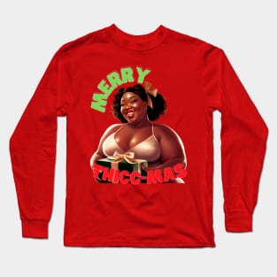 Merry Thicc-Mas Long Sleeve T-Shirt